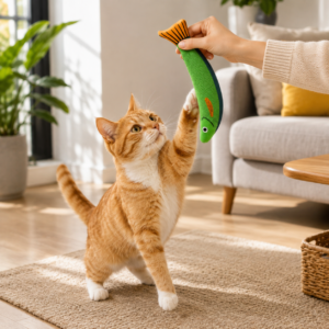 Catnip Infused Plush Mouse Toy